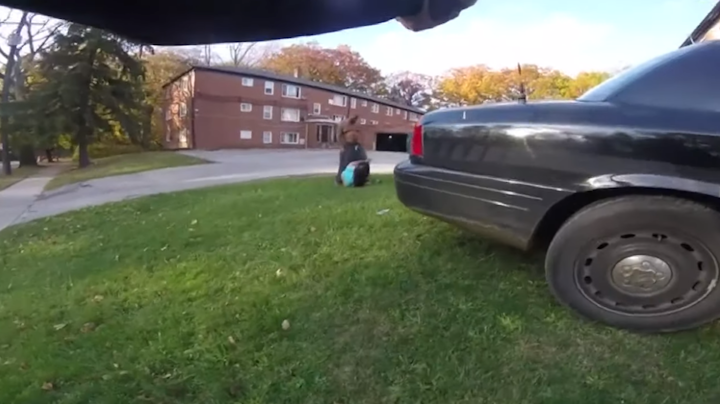 East Cleveland police officers fatally shot an armed man while responding to a rape accusation, police said.