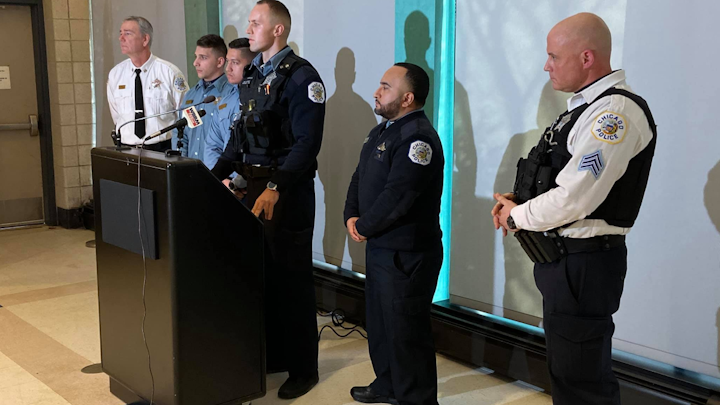 Four Chicago police officers have been nominated for the Police Department’s lifesaving award for their quick response to the shooting of a 15-year-old boy in West Lawn last week.