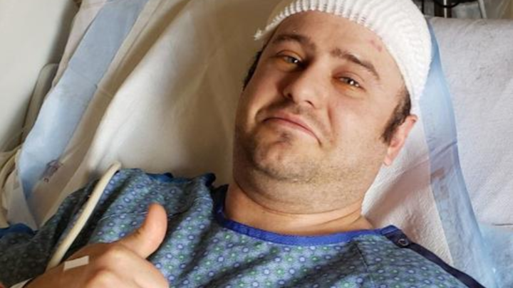 Waseca County Sheriff's Deputy Josh Langr spent 20 days at the Hennepin Healthcare Burn Center in Minneapolis after he touched a downed power line at the scene of a fatal car crash in Waseca on Oct. 23.