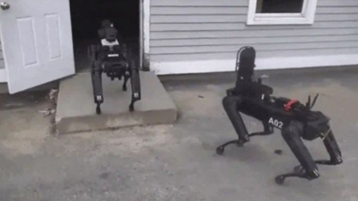 Massachusetts State Police added a new robotic member on a temporary basis to the department this year: Boston Dynamics’ Spot the dog.