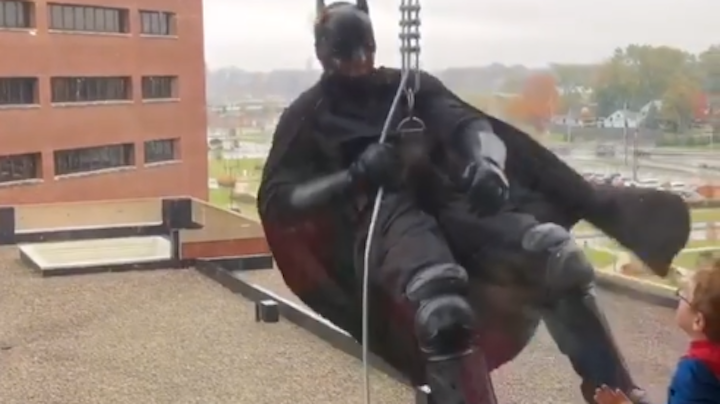 For the sixth year, SWAT members of Toledo Police Department are making sure the young patients at Promedica Toledo Children’s Hospital aren't missing out on Halloween.