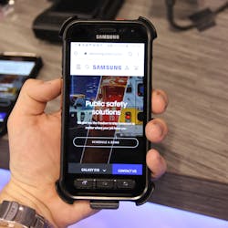 Samsung's new XCover Field Pro smartphone. Samsung's new XCover Field Pro smartphone.