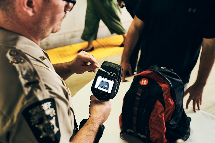 Flir Fido X4 Screen