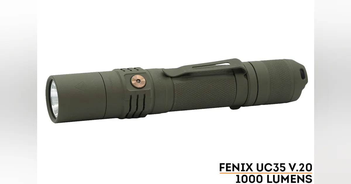 buy fenix cerakote flashlights E20 V2.0 Flashlight Fenixs best selling PD36R has gone PRO Fenix Rechargeable Flashlight 5.54" Texas