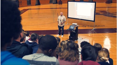 Sean Statzer spends his time speaking to thousands of youth from underserved communities in hopes that they can learn from his life lessons and use their talents in productive ways.