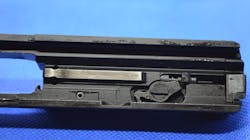 The VP9 has a drop safety that uses a cam with a protrusion that blocks the forward movement of the striker. It should also be noted that the striker has a red flag that indicates when the gun is cocked. The VP9 has a drop safety that uses a cam with a protrusion that blocks the forward movement of the striker. It should also be noted that the striker has a red flag that indicates when the gun is cocked.