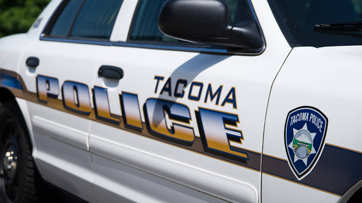 A Tacoma police officer on a routine call was stabbed outside the Winthrop Apartments Friday evening.