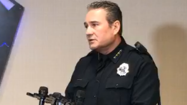 Denver Police Chief Paul Pazen did not name the detective Wednesday morning but said he had been on the force for 14 years and was a decorated member of the department.