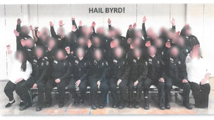 Cadets of the West Virginia Division of Corrections and Rehabilitation Basic Training Class No. 18 performed Nazi salutes as part of their training dating back to the early weeks of boot camp, state investigators have found.