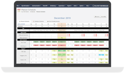 Having a web-based scheduling system enables changes to be seen in real-time and from anywhere those authorized have an Internet connection. Having a web-based scheduling system enables changes to be seen in real-time and from anywhere those authorized have an Internet connection.
