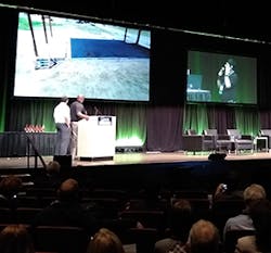 Triangle UAS demonstrates its real-time video streaming solution for emergency response, search and rescue, and infrastructure inspections at the 2019 Smart Cities Connect Spring Conference &amp; Expo, held April 1&ndash;4 in Denver.