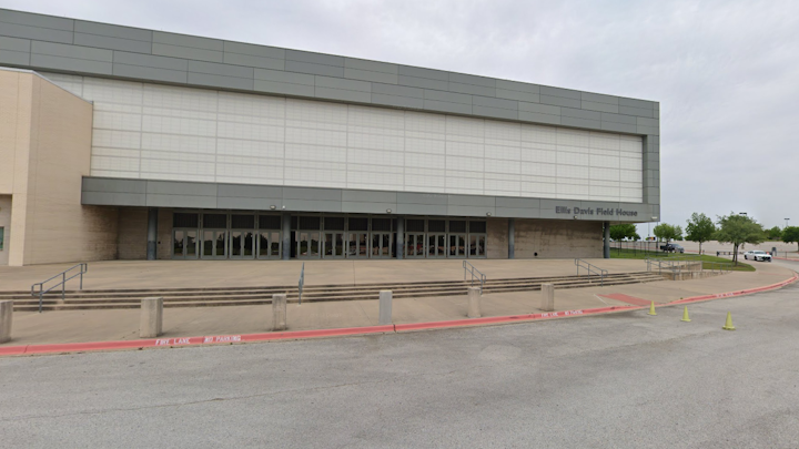 A Dallas ISD Police officer was grazed by a bullet fragment and is expected to be OK and an 18-year-old man was hospitalized was initially reported to be in critical condition.