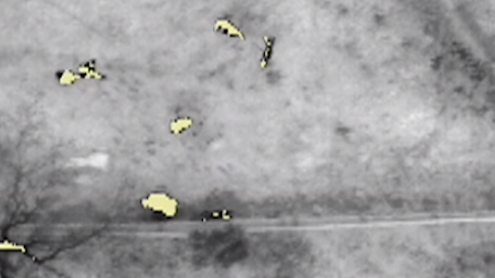 Harris County Constable Precinct 5 deputies used the agency's new unmanned aerial vehicle to track down multiple suspects who fled authorities following an attempted traffic stop Saturday evening.