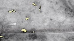 Harris County Constable Precinct 5 deputies used the agency's new unmanned aerial vehicle to track down multiple suspects who fled authorities following an attempted traffic stop Saturday evening. Harris County Constable Precinct 5 deputies used the agency's new unmanned aerial vehicle to track down multiple suspects who fled authorities following an attempted traffic stop Saturday evening.