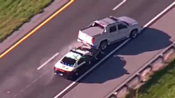 Newly released dashboard camera footage shows a dramatic high-speed pursuit along the Florida Turnpike last week involving a stolen vehicle. Newly released dashboard camera footage shows a dramatic high-speed pursuit along the Florida Turnpike last week involving a stolen vehicle.