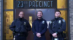 NYPD officers in East Harlem stopped a teen from bleeding and arrested the suspect a short time later over the weekend.