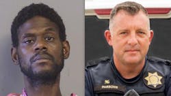 John Terry Chatman Jr., left, and Lt. Mike Parsons. John Terry Chatman Jr., left, and Lt. Mike Parsons.