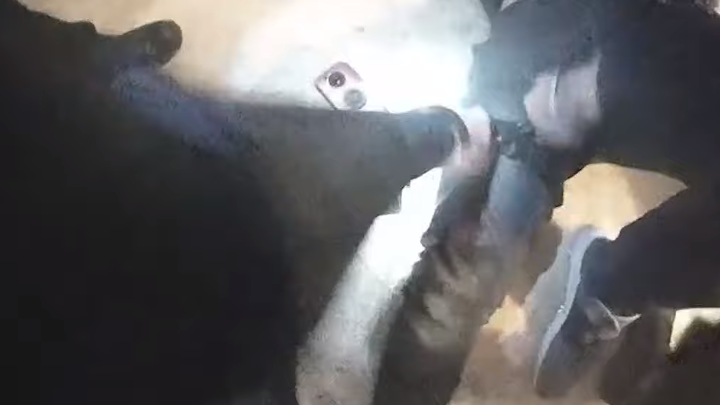 Harris County Sheriff's Deputy Donald Landry helped save the lives of two men at a shooting on Dec. 30 in the Northshore area.