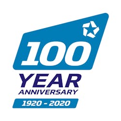 Copp 100 Logo Blue