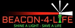 Beacon 4 Life Logo With Shine A Light Save A Life Slogan