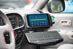 Ram Mounts offers items to make a patrol car even more efficient. Ram Mounts offers items to make a patrol car even more efficient.