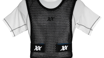 Maxx Dri 3 0 Blueline Vest White Silver Elite Front