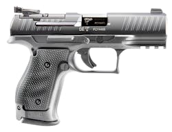 The Walther Arms Q4 Steel Frame Optics Ready model. The Walther Arms Q4 Steel Frame Optics Ready model.