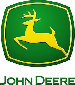 John Deere Logo 3 D Stacked