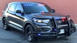 2020 Ford Police Interceptor Utility with all SoundOff Signal lighting.