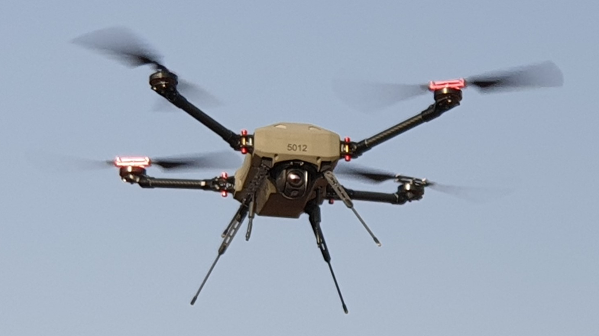 MAGNI A VehicleLaunched Micro MultiRotor Vertical TakeOff and