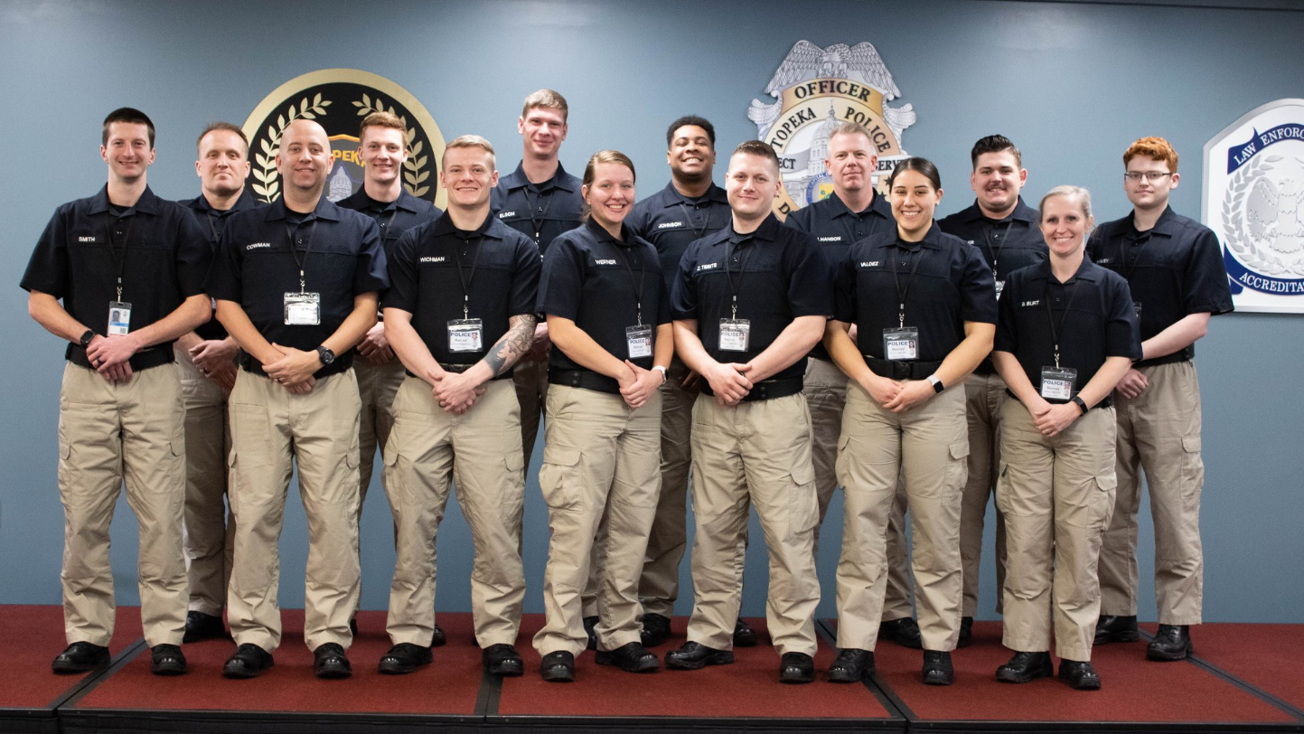 These Recruit Officers will go through a 24 week-long academy followed by a 6 month field training process and probation period. In total, they will spend 18 months preparing to become officers.