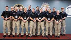 These Recruit Officers will go through a 24 week-long academy followed by a 6 month field training process and probation period. In total, they will spend 18 months preparing to become officers. These Recruit Officers will go through a 24 week-long academy followed by a 6 month field training process and probation period. In total, they will spend 18 months preparing to become officers.