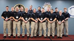 These Recruit Officers will go through a 24 week-long academy followed by a 6 month field training process and probation period. In total, they will spend 18 months preparing to become officers.