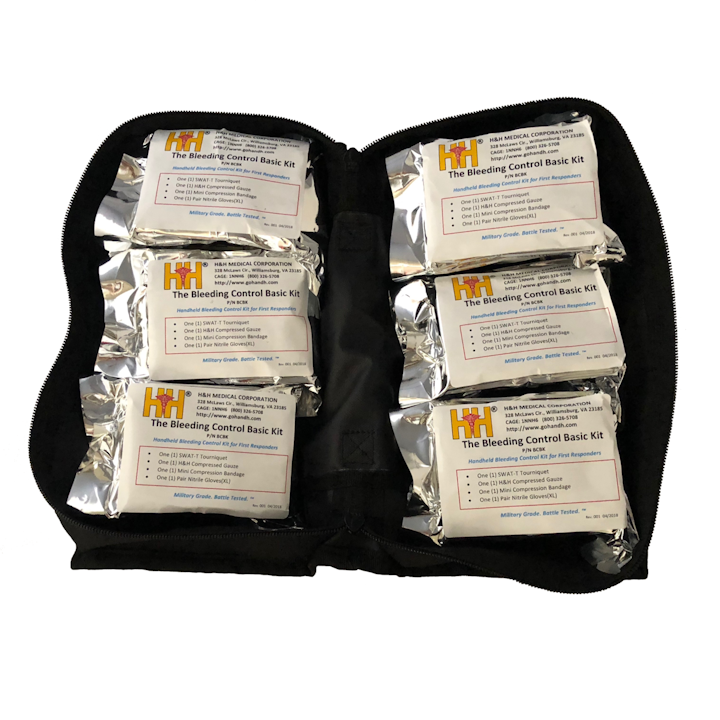 Mass Casualty Basic Kit 6 Pack From H&H Medical Corp. Trauma