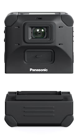 The Panasonic i-PRO Sensing Solutions Body Worn Camera. The Panasonic i-PRO Sensing Solutions Body Worn Camera.