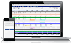 Software such as ScheduleAnywhere allows officers to see schedules, request time off and review coverage and staffing needs anytime, on any mobile device. Software such as ScheduleAnywhere allows officers to see schedules, request time off and review coverage and staffing needs anytime, on any mobile device.