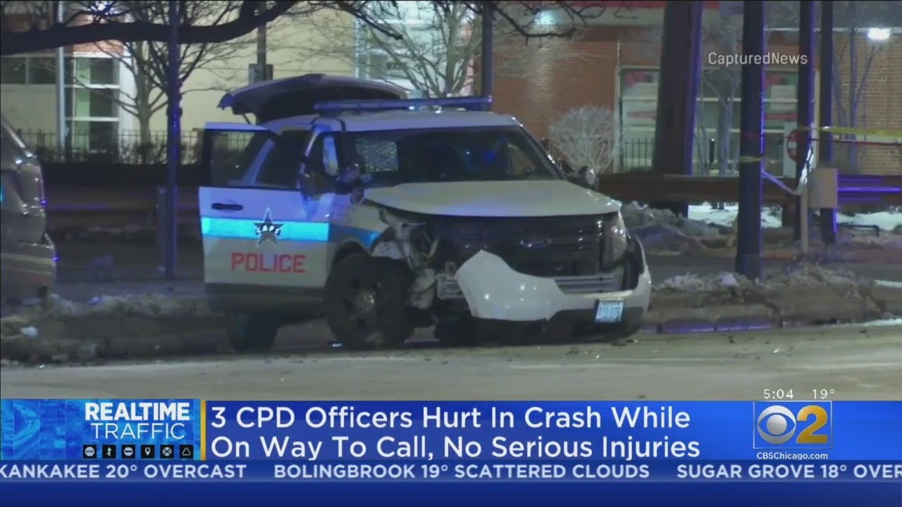 Five Chicago Police Officers Injured In Crash On Their Way to a Call ...