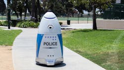 The Knightscope Inc. K3 Indoor Autonomous Security Robot The Knightscope Inc. K3 Indoor Autonomous Security Robot