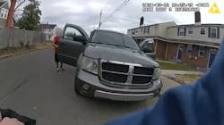 New Jersey State Trooper Scott Whitehead helped a woman deliver a baby inside of a car after being flagged down while on patrol last week. New Jersey State Trooper Scott Whitehead helped a woman deliver a baby inside of a car after being flagged down while on patrol last week.