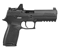 The SIG Sauer P320 full-size RXP pistol.