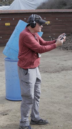 If officers in your agency carry revolvers for off duty or backup, use the One and One Drill for reloading training. Lindsey suggests to put one round in the gun, then use a full speedloader. Sometimes the one loaded round in the gun doesn't index, causing the officer to pull the trigger until bang. This is a reinforcement of other skills. He practices with a revolver often, as it is a critical perishable skill. If officers in your agency carry revolvers for off duty or backup, use the One and One Drill for reloading training. Lindsey suggests to put one round in the gun, then use a full speedloader. Sometimes the one loaded round in the gun doesn't index, causing the officer to pull the trigger until bang. This is a reinforcement of other skills. He practices with a revolver often, as it is a critical perishable skill.