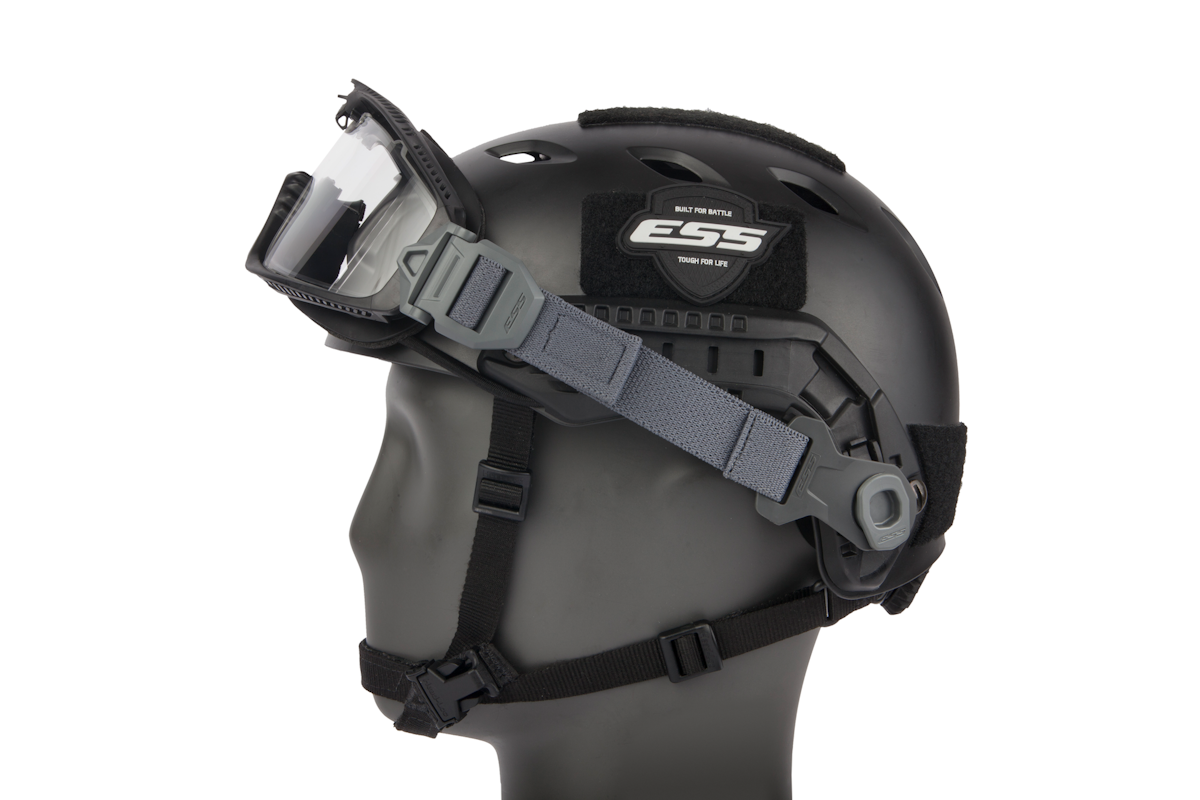 The ESS Influx Pivot AntiFog Goggle The ESS Profile Pivot Helmet