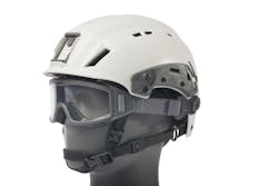 The ESS Profile Pivot goggle mounted on a Team Wendy EXFIL Ballistic Helmet. The ESS Profile Pivot goggle mounted on a Team Wendy EXFIL Ballistic Helmet.