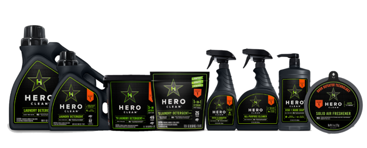 Hero Clean Product Line 5e5e75b80ff85