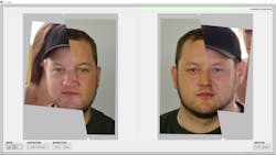 A screenshot from Cognitec's system. Facial recognition software can save investigators time and resources. A screenshot from Cognitec's system. Facial recognition software can save investigators time and resources.