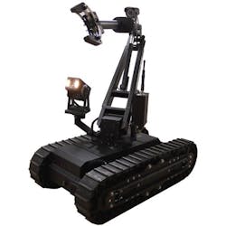 SuperDroid equips tactical teams with robots for surveillance.
