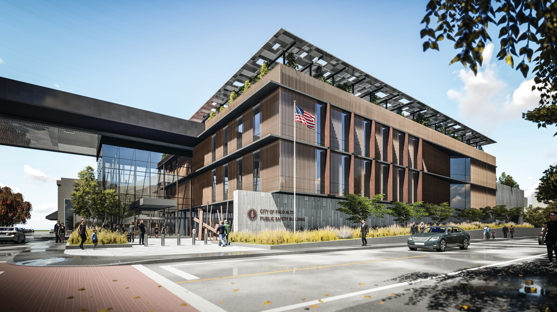 A 3D rendering can help you visualize your final project within its surroundings.