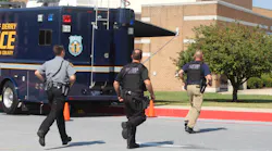 Several active shooters have barricaded their victims in and the police out by various means in the past. We need to be aware of and try to mitigate this challenge if it's possible.