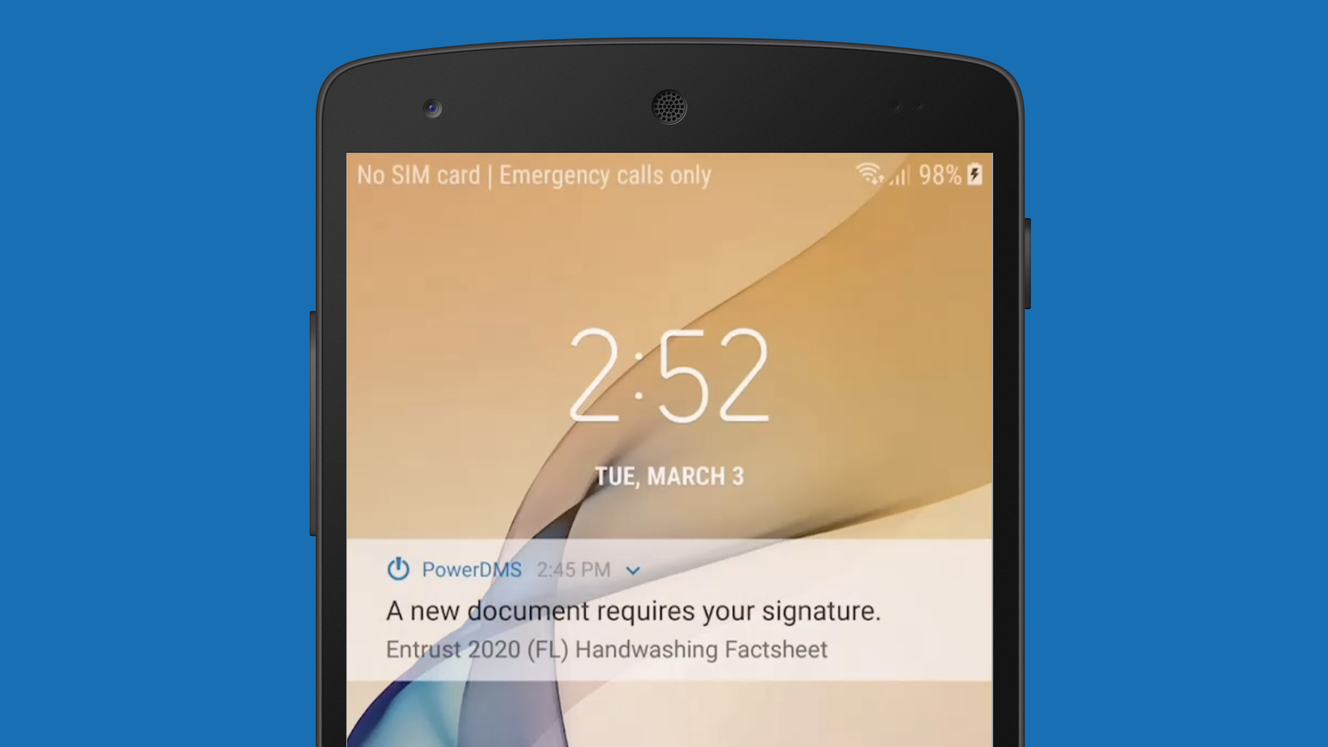 Mobile Notifications Graphic Email