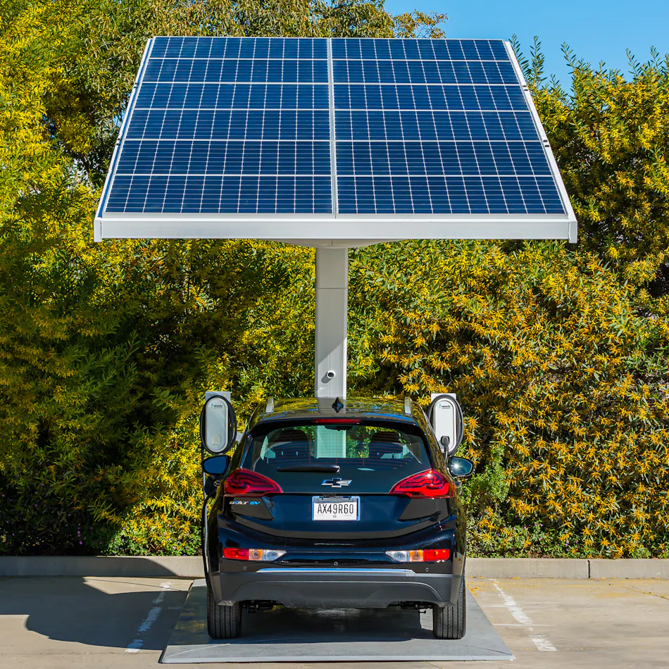 EV ARC Solar-Powered EV Charging Stations | Officer